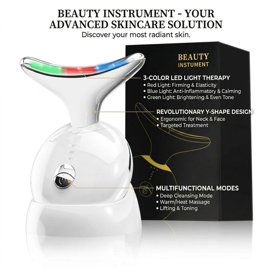 GlowWand 3-in-1 Red Light Therapy Facial Tool